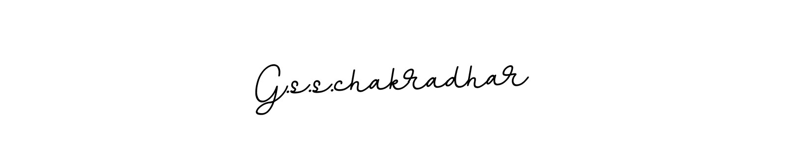 Create a beautiful signature design for name G.s.s.chakradhar. With this signature (BallpointsItalic-DORy9) fonts, you can make a handwritten signature for free. G.s.s.chakradhar signature style 11 images and pictures png