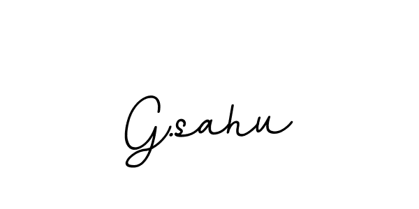 It looks lik you need a new signature style for name G.sahu. Design unique handwritten (BallpointsItalic-DORy9) signature with our free signature maker in just a few clicks. G.sahu signature style 11 images and pictures png