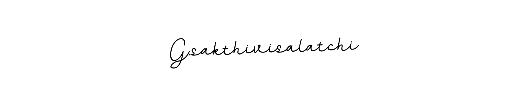 Use a signature maker to create a handwritten signature online. With this signature software, you can design (BallpointsItalic-DORy9) your own signature for name G.sakthivisalatchi. G.sakthivisalatchi signature style 11 images and pictures png