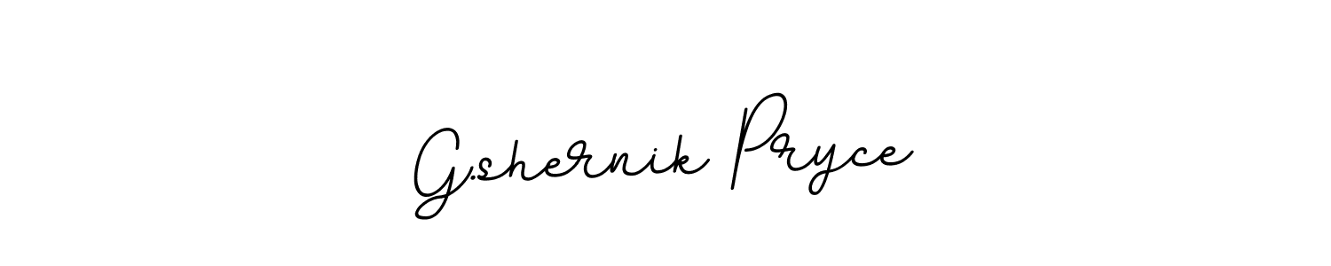 Also You can easily find your signature by using the search form. We will create G.shernik Pryce name handwritten signature images for you free of cost using BallpointsItalic-DORy9 sign style. G.shernik Pryce signature style 11 images and pictures png