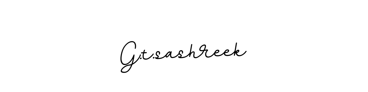 How to Draw G.t.sashreek signature style? BallpointsItalic-DORy9 is a latest design signature styles for name G.t.sashreek. G.t.sashreek signature style 11 images and pictures png