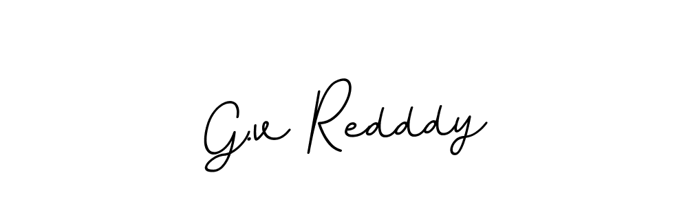 Also we have G.v Redddy name is the best signature style. Create professional handwritten signature collection using BallpointsItalic-DORy9 autograph style. G.v Redddy signature style 11 images and pictures png