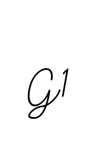 Create a beautiful signature design for name G1. With this signature (BallpointsItalic-DORy9) fonts, you can make a handwritten signature for free. G1 signature style 11 images and pictures png