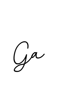 The best way (BallpointsItalic-DORy9) to make a short signature is to pick only two or three words in your name. The name Ga include a total of six letters. For converting this name. Ga signature style 11 images and pictures png