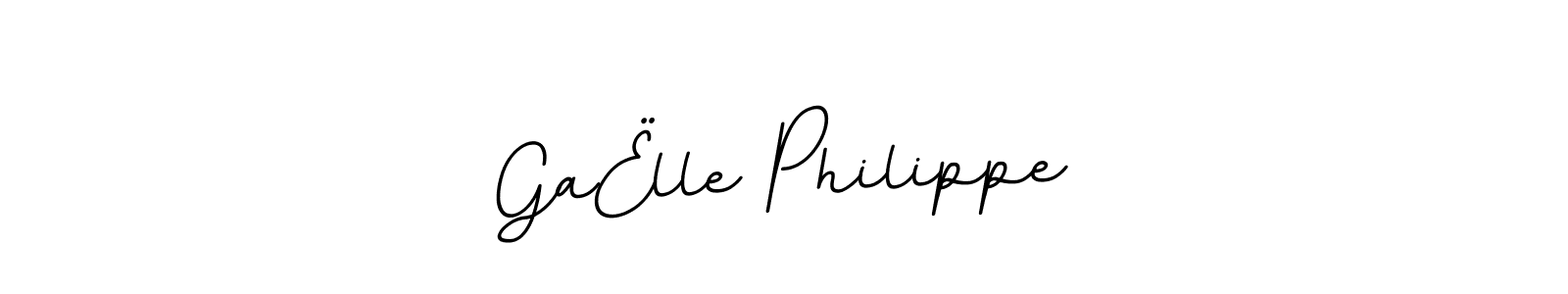 The best way (BallpointsItalic-DORy9) to make a short signature is to pick only two or three words in your name. The name GaËlle Philippe include a total of six letters. For converting this name. GaËlle Philippe signature style 11 images and pictures png