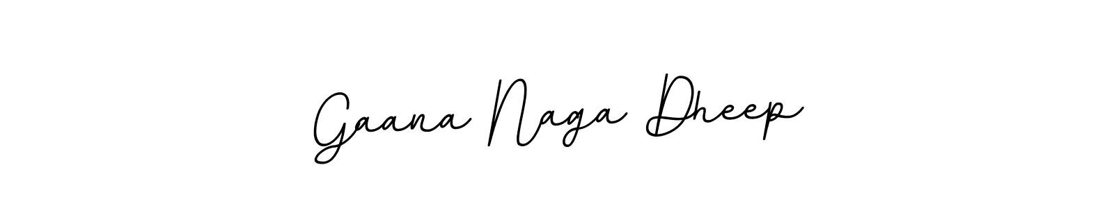 How to make Gaana Naga Dheep name signature. Use BallpointsItalic-DORy9 style for creating short signs online. This is the latest handwritten sign. Gaana Naga Dheep signature style 11 images and pictures png