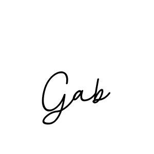 Also we have Gab name is the best signature style. Create professional handwritten signature collection using BallpointsItalic-DORy9 autograph style. Gab signature style 11 images and pictures png