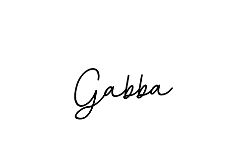 Gabba stylish signature style. Best Handwritten Sign (BallpointsItalic-DORy9) for my name. Handwritten Signature Collection Ideas for my name Gabba. Gabba signature style 11 images and pictures png