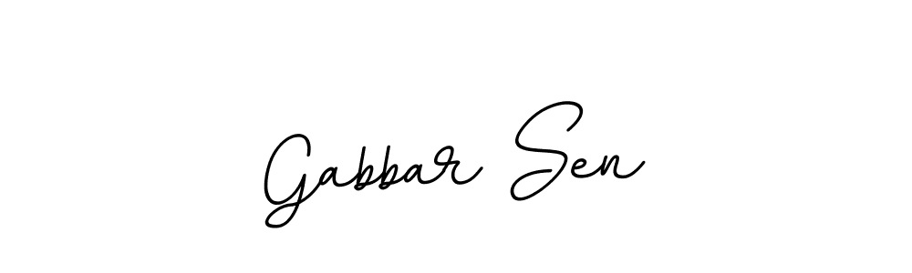 Also we have Gabbar Sen name is the best signature style. Create professional handwritten signature collection using BallpointsItalic-DORy9 autograph style. Gabbar Sen signature style 11 images and pictures png