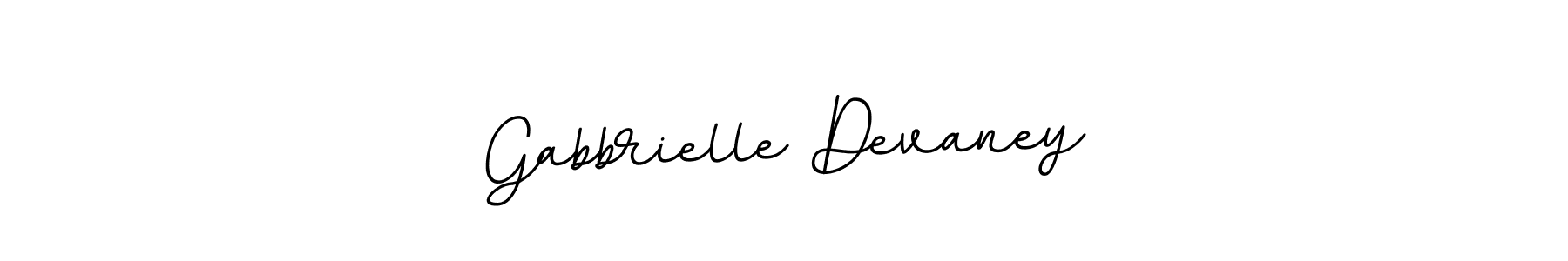 Use a signature maker to create a handwritten signature online. With this signature software, you can design (BallpointsItalic-DORy9) your own signature for name Gabbrielle Devaney. Gabbrielle Devaney signature style 11 images and pictures png