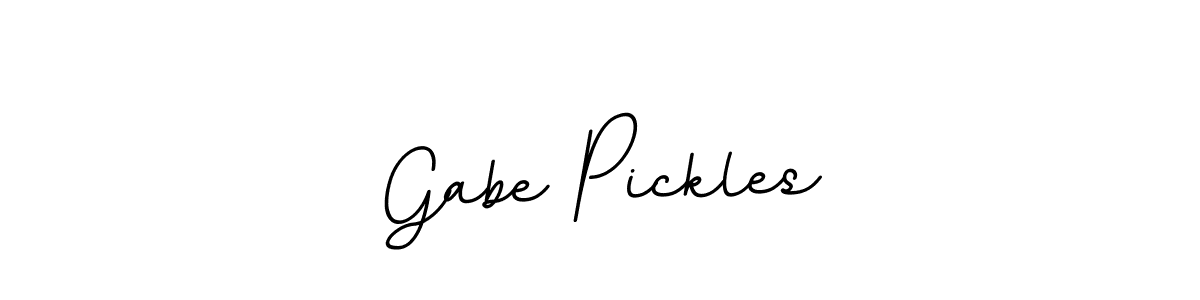 Also we have Gabe Pickles name is the best signature style. Create professional handwritten signature collection using BallpointsItalic-DORy9 autograph style. Gabe Pickles signature style 11 images and pictures png