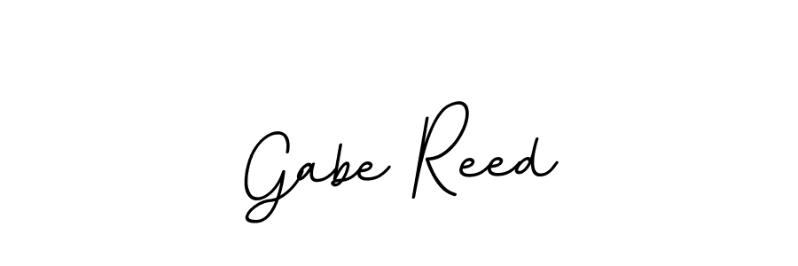 Make a beautiful signature design for name Gabe Reed. With this signature (BallpointsItalic-DORy9) style, you can create a handwritten signature for free. Gabe Reed signature style 11 images and pictures png