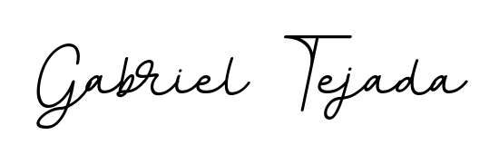 Design your own signature with our free online signature maker. With this signature software, you can create a handwritten (BallpointsItalic-DORy9) signature for name Gabriel Tejada. Gabriel Tejada signature style 11 images and pictures png