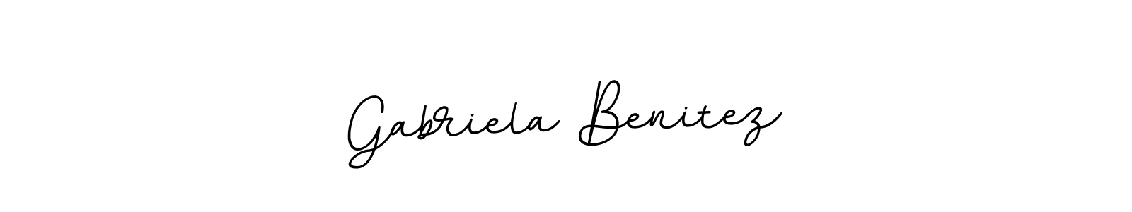 Make a beautiful signature design for name Gabriela Benitez. Use this online signature maker to create a handwritten signature for free. Gabriela Benitez signature style 11 images and pictures png