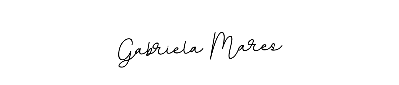 Design your own signature with our free online signature maker. With this signature software, you can create a handwritten (BallpointsItalic-DORy9) signature for name Gabriela Mares. Gabriela Mares signature style 11 images and pictures png