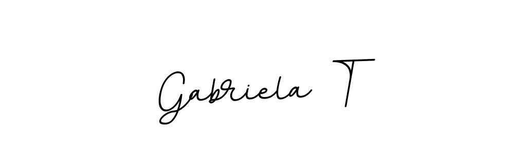 Also we have Gabriela T name is the best signature style. Create professional handwritten signature collection using BallpointsItalic-DORy9 autograph style. Gabriela T signature style 11 images and pictures png