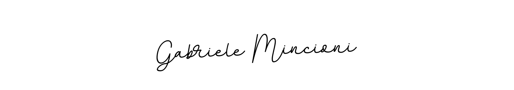 It looks lik you need a new signature style for name Gabriele Mincioni. Design unique handwritten (BallpointsItalic-DORy9) signature with our free signature maker in just a few clicks. Gabriele Mincioni signature style 11 images and pictures png