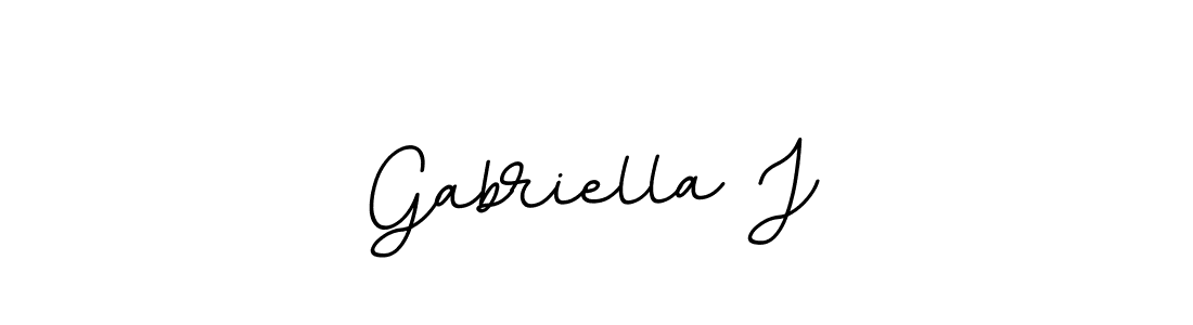 You should practise on your own different ways (BallpointsItalic-DORy9) to write your name (Gabriella J) in signature. don't let someone else do it for you. Gabriella J signature style 11 images and pictures png