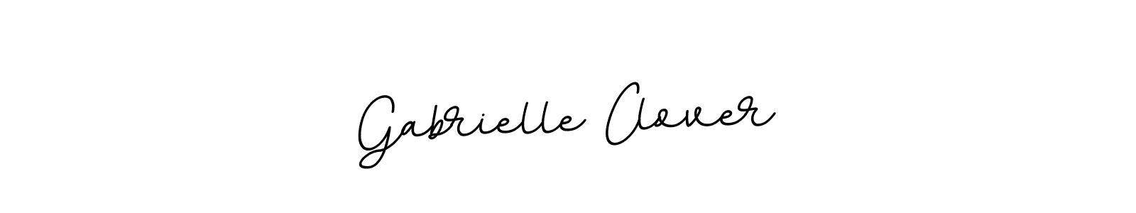 It looks lik you need a new signature style for name Gabrielle Clover. Design unique handwritten (BallpointsItalic-DORy9) signature with our free signature maker in just a few clicks. Gabrielle Clover signature style 11 images and pictures png