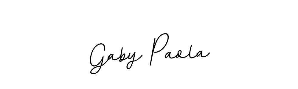How to make Gaby Paola signature? BallpointsItalic-DORy9 is a professional autograph style. Create handwritten signature for Gaby Paola name. Gaby Paola signature style 11 images and pictures png