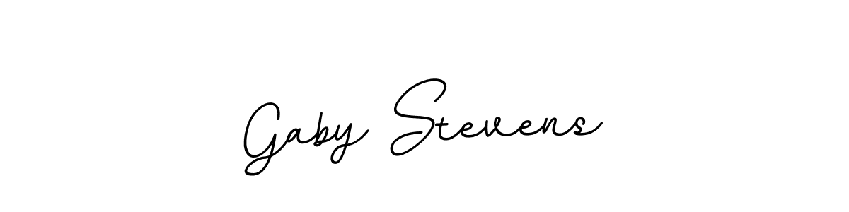 Check out images of Autograph of Gaby Stevens name. Actor Gaby Stevens Signature Style. BallpointsItalic-DORy9 is a professional sign style online. Gaby Stevens signature style 11 images and pictures png