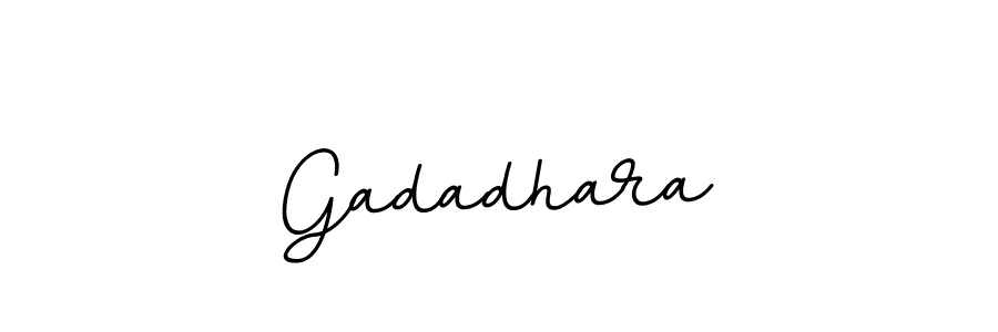 Gadadhara stylish signature style. Best Handwritten Sign (BallpointsItalic-DORy9) for my name. Handwritten Signature Collection Ideas for my name Gadadhara. Gadadhara signature style 11 images and pictures png