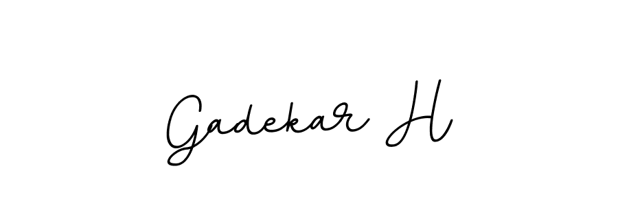 Here are the top 10 professional signature styles for the name Gadekar H. These are the best autograph styles you can use for your name. Gadekar H signature style 11 images and pictures png