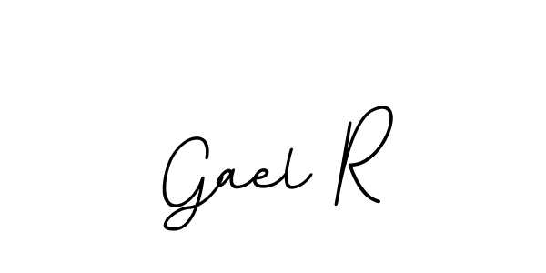 Make a beautiful signature design for name Gael R. Use this online signature maker to create a handwritten signature for free. Gael R signature style 11 images and pictures png