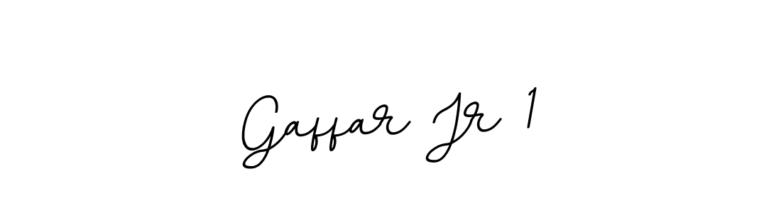 Make a beautiful signature design for name Gaffar Jr 1. With this signature (BallpointsItalic-DORy9) style, you can create a handwritten signature for free. Gaffar Jr 1 signature style 11 images and pictures png