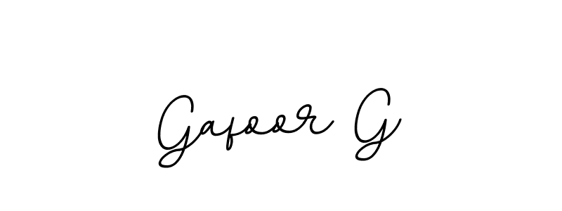 Gafoor G stylish signature style. Best Handwritten Sign (BallpointsItalic-DORy9) for my name. Handwritten Signature Collection Ideas for my name Gafoor G. Gafoor G signature style 11 images and pictures png