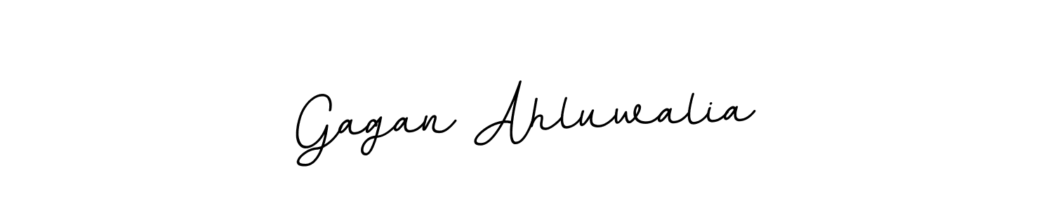 The best way (BallpointsItalic-DORy9) to make a short signature is to pick only two or three words in your name. The name Gagan Ahluwalia include a total of six letters. For converting this name. Gagan Ahluwalia signature style 11 images and pictures png