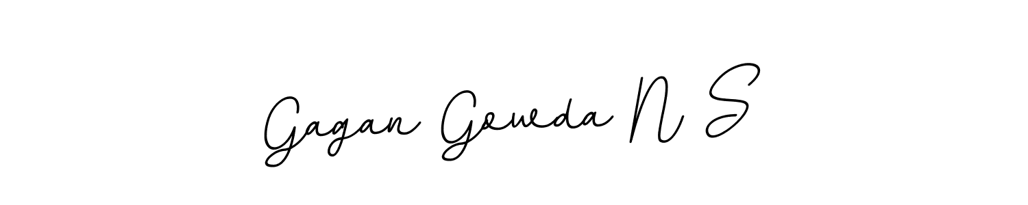 Also You can easily find your signature by using the search form. We will create Gagan Gowda N S name handwritten signature images for you free of cost using BallpointsItalic-DORy9 sign style. Gagan Gowda N S signature style 11 images and pictures png