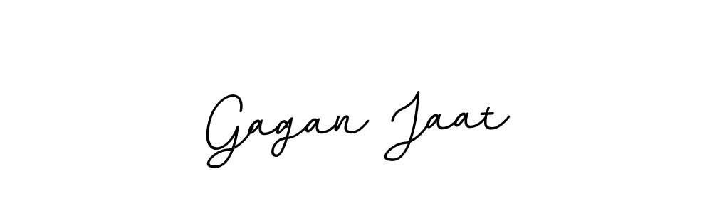Design your own signature with our free online signature maker. With this signature software, you can create a handwritten (BallpointsItalic-DORy9) signature for name Gagan Jaat. Gagan Jaat signature style 11 images and pictures png