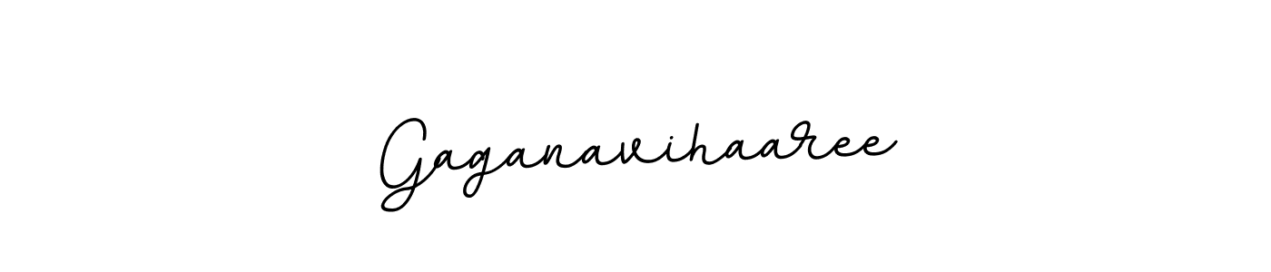 Create a beautiful signature design for name Gaganavihaaree. With this signature (BallpointsItalic-DORy9) fonts, you can make a handwritten signature for free. Gaganavihaaree signature style 11 images and pictures png