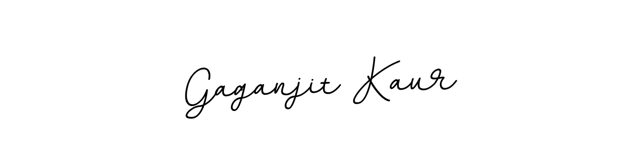 Design your own signature with our free online signature maker. With this signature software, you can create a handwritten (BallpointsItalic-DORy9) signature for name Gaganjit Kaur. Gaganjit Kaur signature style 11 images and pictures png