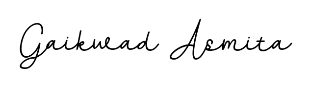 Also You can easily find your signature by using the search form. We will create Gaikwad Asmita name handwritten signature images for you free of cost using BallpointsItalic-DORy9 sign style. Gaikwad Asmita signature style 11 images and pictures png