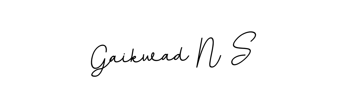 Here are the top 10 professional signature styles for the name Gaikwad N S. These are the best autograph styles you can use for your name. Gaikwad N S signature style 11 images and pictures png