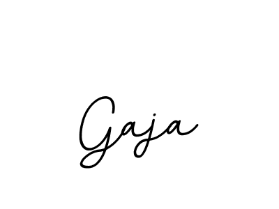 How to make Gaja name signature. Use BallpointsItalic-DORy9 style for creating short signs online. This is the latest handwritten sign. Gaja signature style 11 images and pictures png