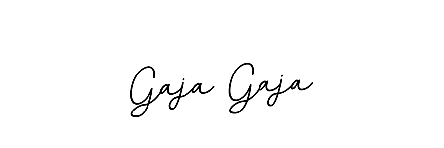 Make a beautiful signature design for name Gaja Gaja. With this signature (BallpointsItalic-DORy9) style, you can create a handwritten signature for free. Gaja Gaja signature style 11 images and pictures png