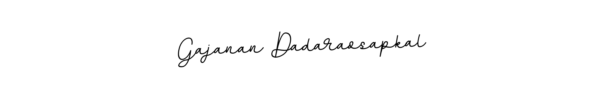 The best way (BallpointsItalic-DORy9) to make a short signature is to pick only two or three words in your name. The name Gajanan Dadaraosapkal include a total of six letters. For converting this name. Gajanan Dadaraosapkal signature style 11 images and pictures png