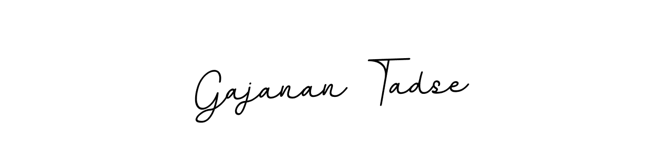 How to make Gajanan Tadse name signature. Use BallpointsItalic-DORy9 style for creating short signs online. This is the latest handwritten sign. Gajanan Tadse signature style 11 images and pictures png