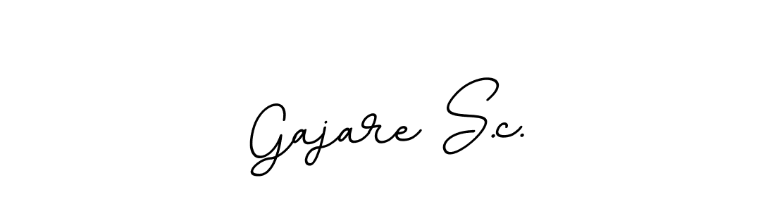 You should practise on your own different ways (BallpointsItalic-DORy9) to write your name (Gajare S.c.) in signature. don't let someone else do it for you. Gajare S.c. signature style 11 images and pictures png