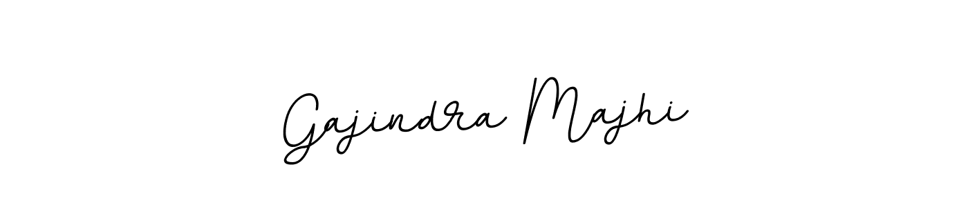 Use a signature maker to create a handwritten signature online. With this signature software, you can design (BallpointsItalic-DORy9) your own signature for name Gajindra Majhi. Gajindra Majhi signature style 11 images and pictures png