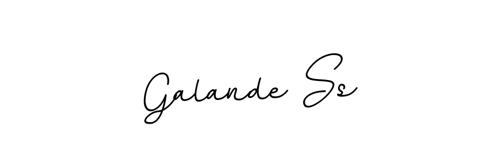You can use this online signature creator to create a handwritten signature for the name Galande Ss. This is the best online autograph maker. Galande Ss signature style 11 images and pictures png