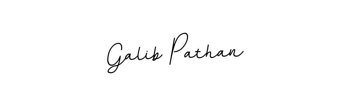 Also we have Galib Pathan name is the best signature style. Create professional handwritten signature collection using BallpointsItalic-DORy9 autograph style. Galib Pathan signature style 11 images and pictures png