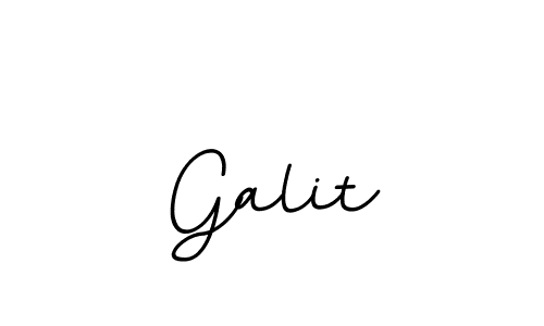 The best way (BallpointsItalic-DORy9) to make a short signature is to pick only two or three words in your name. The name Galit include a total of six letters. For converting this name. Galit signature style 11 images and pictures png
