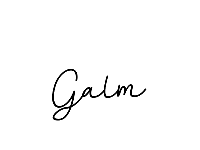 How to make Galm name signature. Use BallpointsItalic-DORy9 style for creating short signs online. This is the latest handwritten sign. Galm signature style 11 images and pictures png