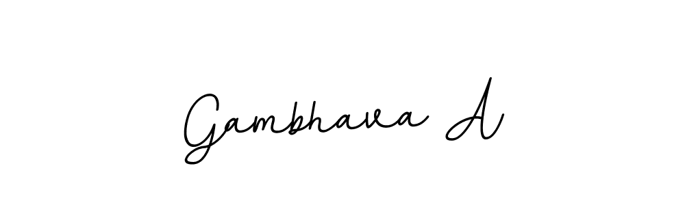 Make a short Gambhava A signature style. Manage your documents anywhere anytime using BallpointsItalic-DORy9. Create and add eSignatures, submit forms, share and send files easily. Gambhava A signature style 11 images and pictures png