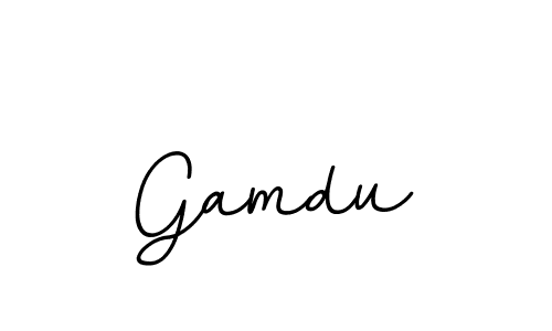 How to make Gamdu name signature. Use BallpointsItalic-DORy9 style for creating short signs online. This is the latest handwritten sign. Gamdu signature style 11 images and pictures png