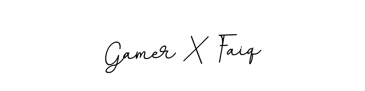 How to Draw Gamer X Faiq signature style? BallpointsItalic-DORy9 is a latest design signature styles for name Gamer X Faiq. Gamer X Faiq signature style 11 images and pictures png